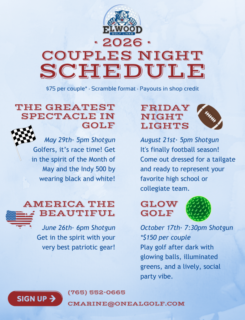 Elwood Golf Links Couples Golf Nights 2026